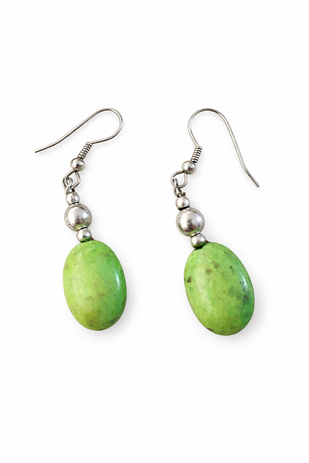 Sonoran Lime Turquoise Earrings